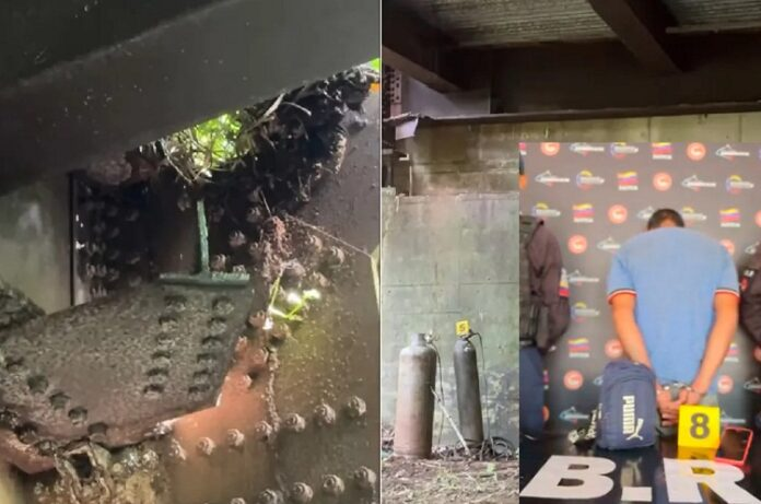 Arrestado por cortar bases del puente entre Caracas y La Guaira