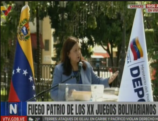 Encienden Fuego Patrio de los Juegos Bolivarianos Ayacucho - Lima 2025