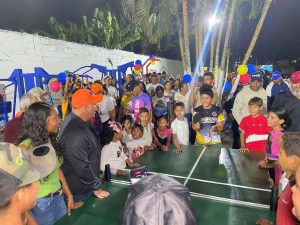 Entregan parque biosaludable para celebrar los 296 años de San Felipe