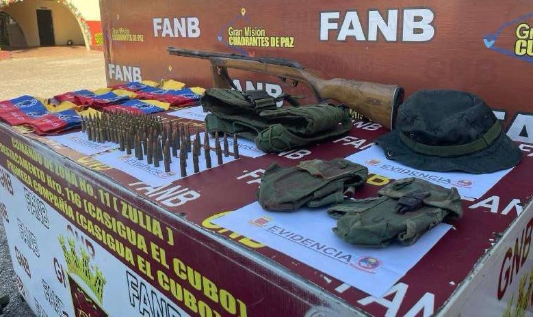 FANB destruye campamento del narcotráfico en el estado Zulia