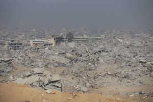 Gaza pide ayuda para recuperar cuerpos