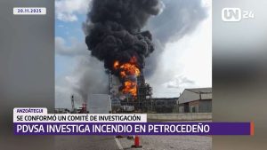 PDVSA investiga causas de incendio en Petrocedeño