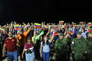 Realizaron vigilia en rechazo a las amenazas militares de EEUU en Cumaná