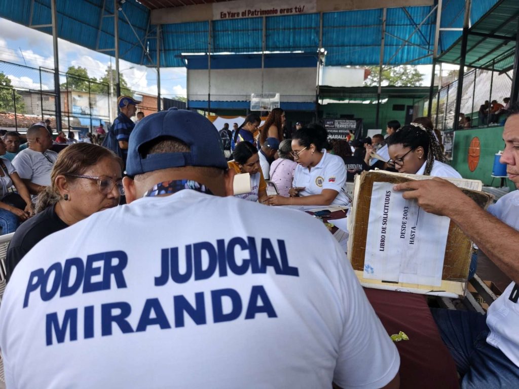 Tribunales Móviles han atendido a más de 25.000 personas en Miranda