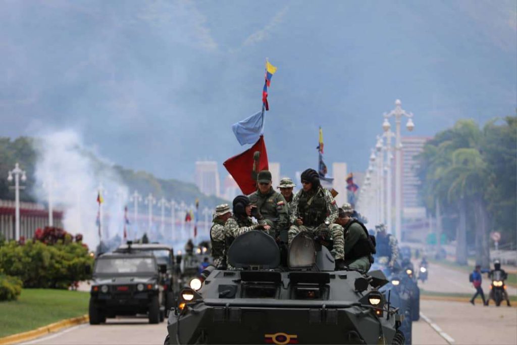 Venezuela tiene un poder militar que garantiza respeto hacia el país