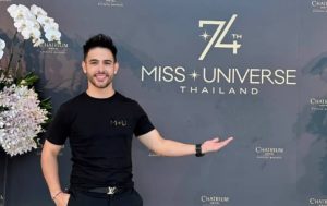 Miguel Crespo destaca en el equipo oficial de maquillaje de Miss Universo Tailandia 2025