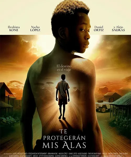 Te protegerán mis alas