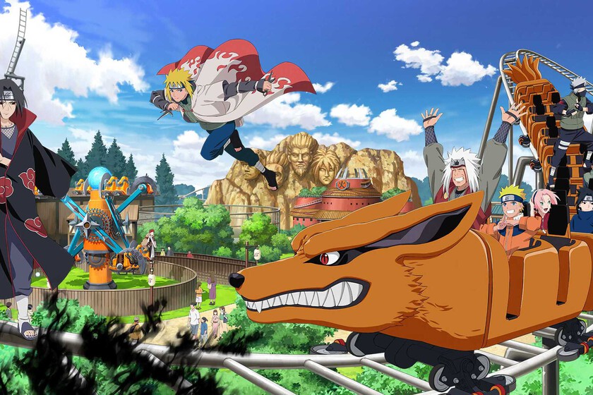 Naruto tendrá su propio parque de atracciones en 2026 y lo mejor es que no tendremos que ir lejos para visitarlo