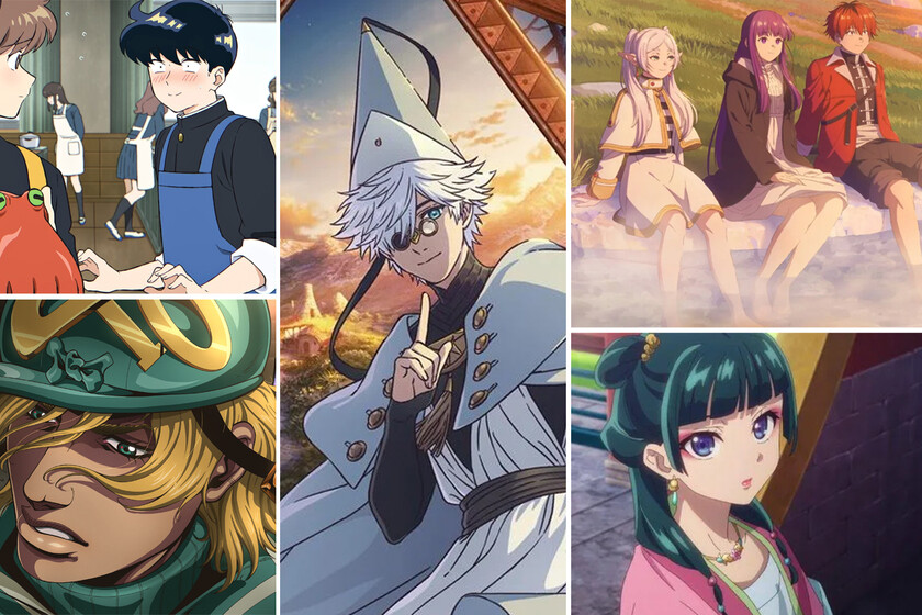 'Witch Hat Atelier', 'Steel Ball Run', 'Frieren', 'Ghost in the Shell', y más. Las series de anime más esperadas de todo 2026 que no nos podemos perder