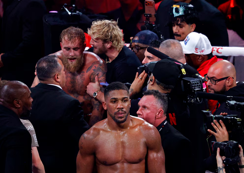 La millonaria suma que perderá Anthony Joshua tras vencer por nocaut a Jake Paul en una pelea