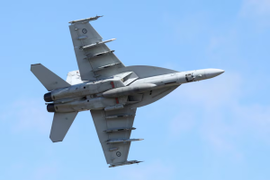 Dos cazabombarderos F/A-18 Super Hornet de Estados Unidos sobrevolaron el Golfo de Venezuela