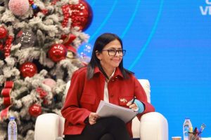 Delcy Rodríguez: todos los espacios productivos están creciendo