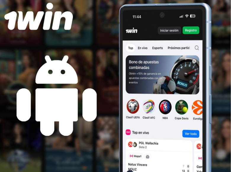 Descripción de la descarga de la 1win App para Android en Venezuela