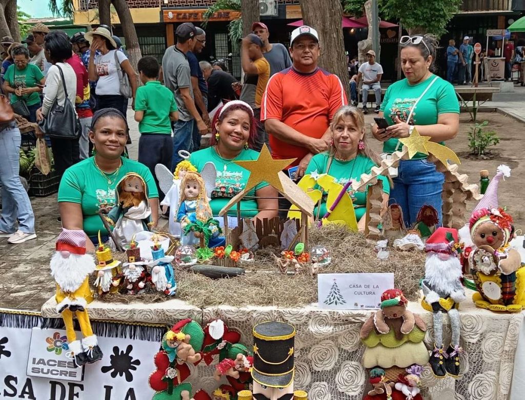 Feria navideña reunió a productores de 224 circuitos comunales en Cumaná