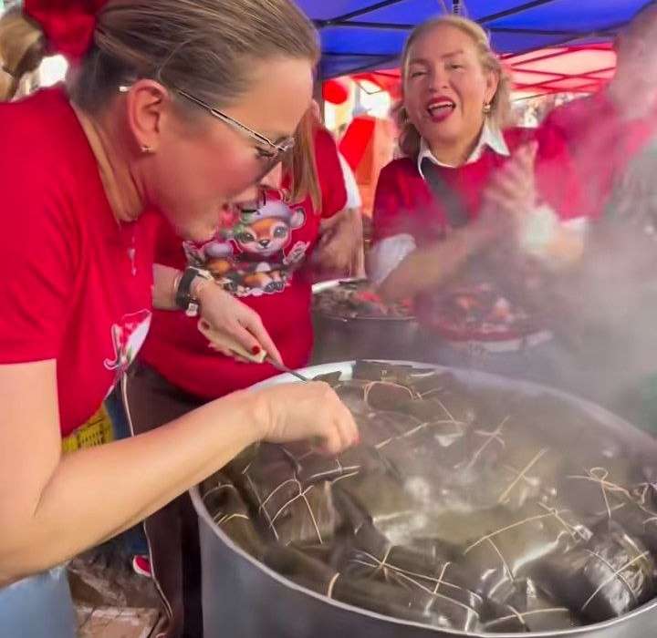 Maestros del Táchira celebraron la paz con gran hallacazo