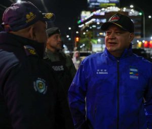 Ministro Cabello supervisó despliegue de seguridad en Caracas y Miranda