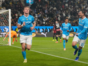 Napoli jugará la final de la Supercopa de Italia