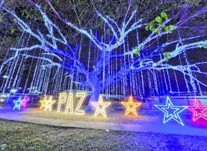 Plazas y avenidas se vistieron de Navidad