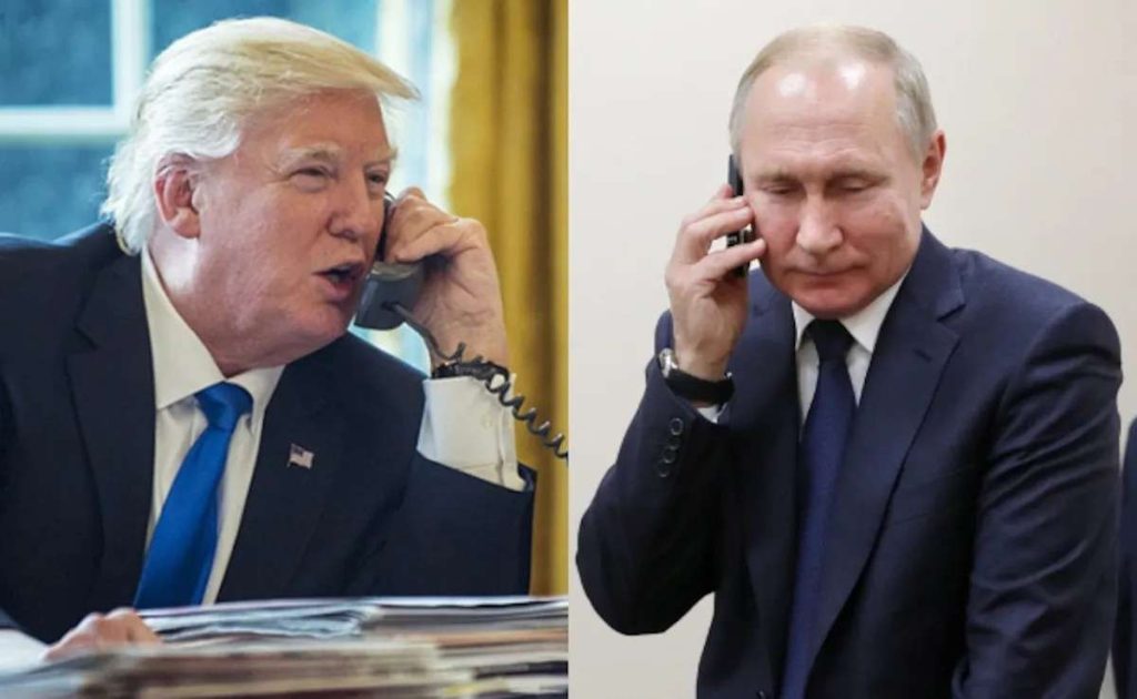 Putin y Trump sostienen llamada previa a reunión con Zelenski en Miami