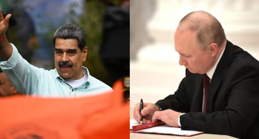 La carta que le mandó Vladimir Putin a Maduro por Navidad y en medio de las tensiones con EEUU
