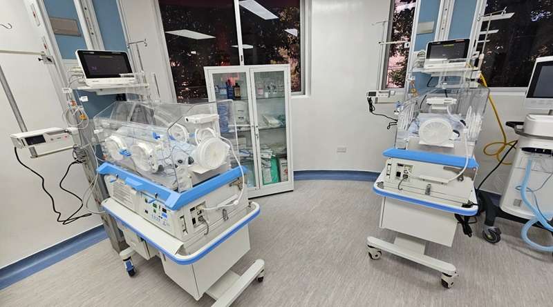 Renovadas áreas de neonatología de la Maternidad Santa Ana