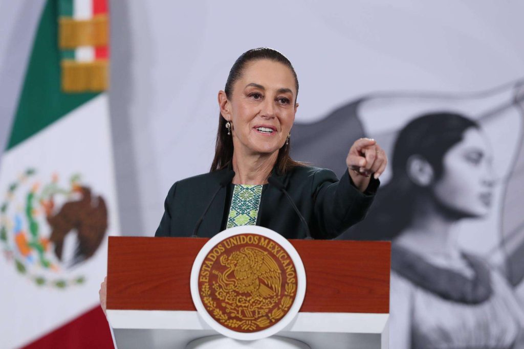 Sheinbaum reitera que nunca aceptaría una intervención militar de EEUU a México