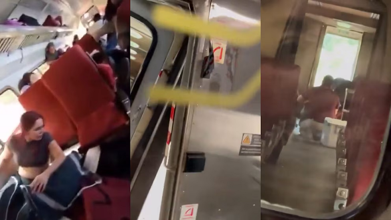 así vivieron los pasajeros el descarrilamiento del Tren Interoceánico en Oaxaca