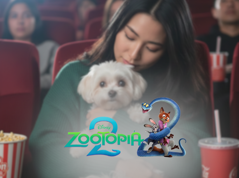 Un día de película con tu perro en la premier de Zootopia 2
