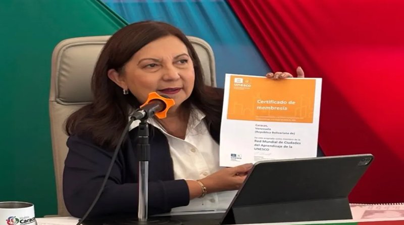 Unesco certificó a Caracas como ciudad de aprendizaje