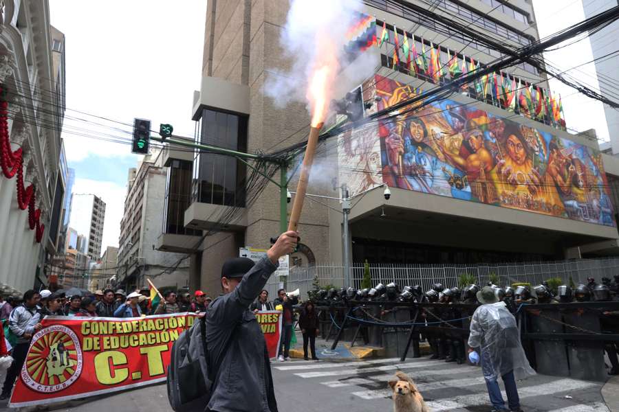 Vicepresidente de Bolivia respalda protestas contra retiro de subsidio a combustibles