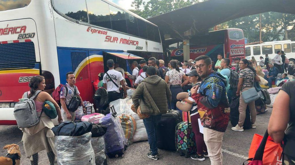 ​Movilidad por terminal de San Cristóbal aumentó un 30% en diciembre