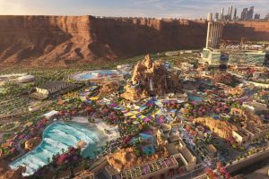 Una de las atracciones más deseadas del mundo ya puede montarse. Está en Arabia Saudí y tiene tres récords mundiales