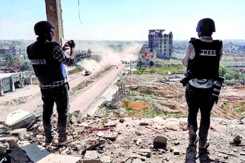 99 periodistas han sido agredidos por Israel