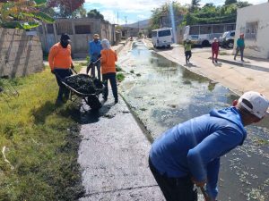 Abordan canales y quebradas en Sucre con jornadas de limpieza