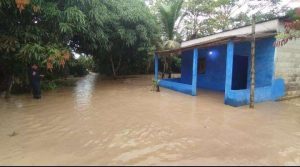 Anegadas dos viviendas tras desbordamiento de ríos en el Alto Apure