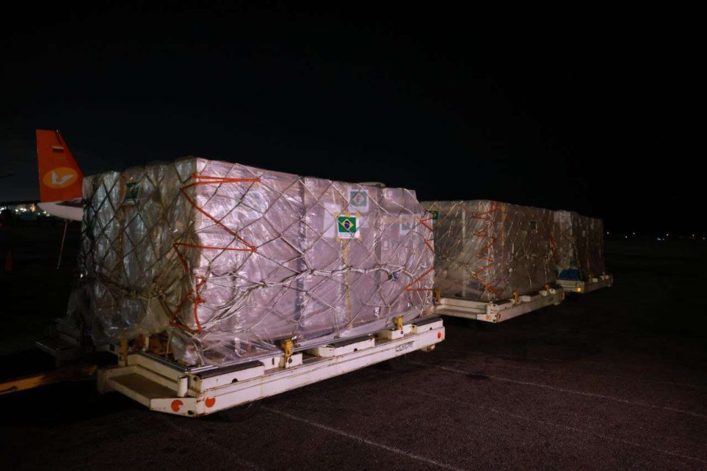 Arriban a Venezuela 23 toneladas de insumos médicos procedentes de Brasil