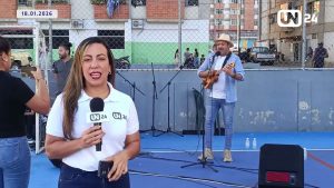 Artistas cantan por la paz en Ciudad Tiuna