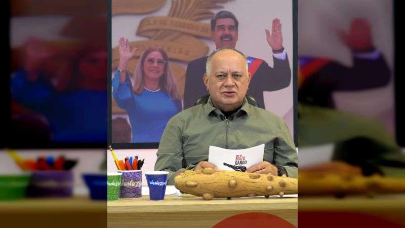 Cabello destaca que medidas de excarcelación son por la paz del país