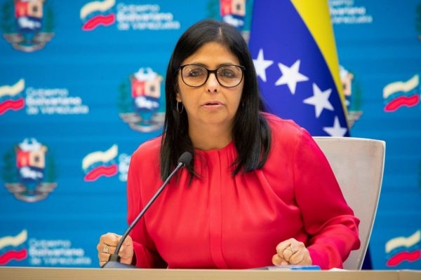 Delcy Rodriguez tras agresión a Venezuela