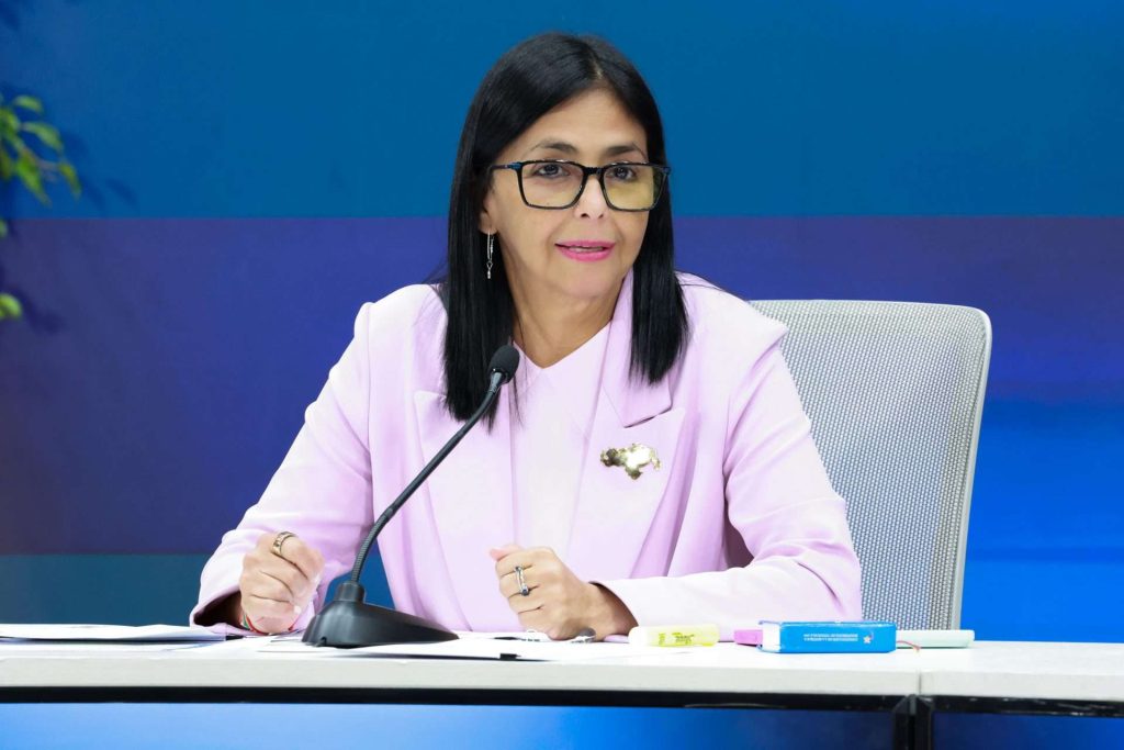 Delcy Rodríguez: Venezuela no acepta órdenes de ningún factor externo