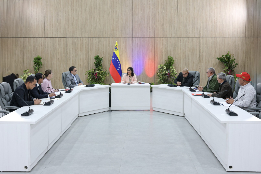 Delcy Rodríguez activa Estado Mayor Agroalimentario