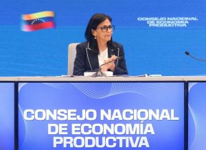 Delcy Rodríguez: la producción nacional debe ser la base de la economía