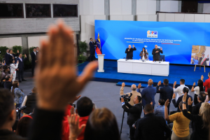 Delcy Rodríguez lidera reunión con el Gran Polo Patriótico