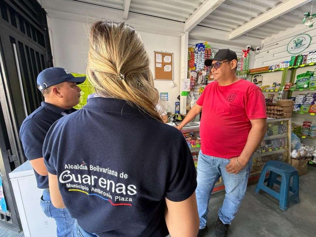 Despliegan operativo de fiscalización de comercios en Miranda y Anzoátegui