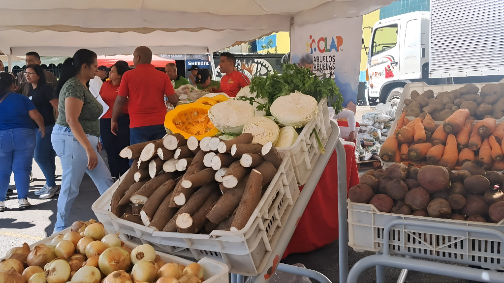 Distribuyeron 27.000 toneladas de alimentos a través de ferias del campo