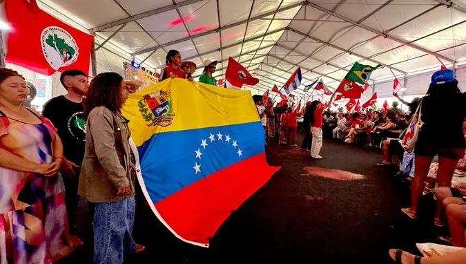 En Brasil alzan la voz por la liberación de Maduro