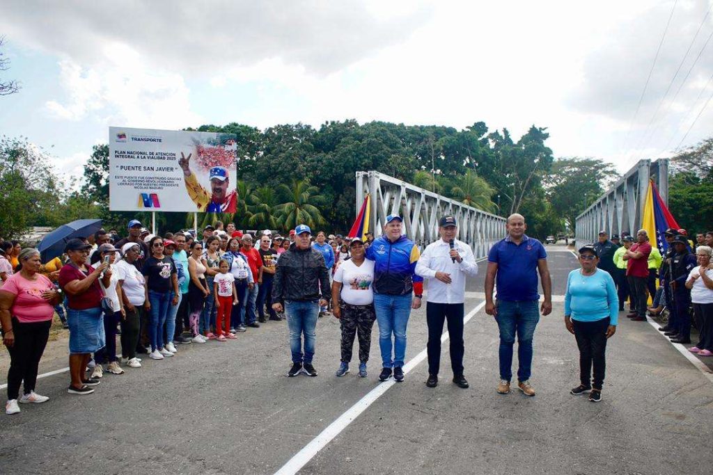 Inauguran nuevo puente en Yaracuy que conecta a más de 20.000 personas