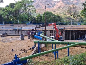 Instalación de bomba vertical en el Orituco favorece a 6.000 familias