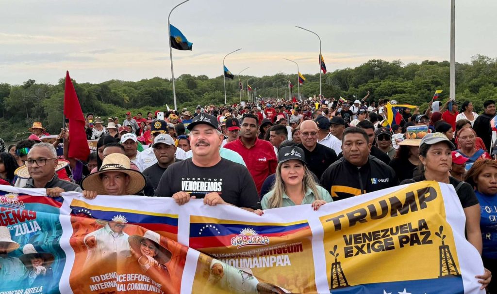 La Guajira se movilizó por la libertad del Presidente y Cilia Flores