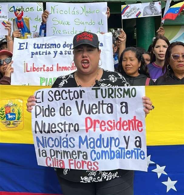 Manifestaciones por la liberación de Maduro y Flores no cesan en el país